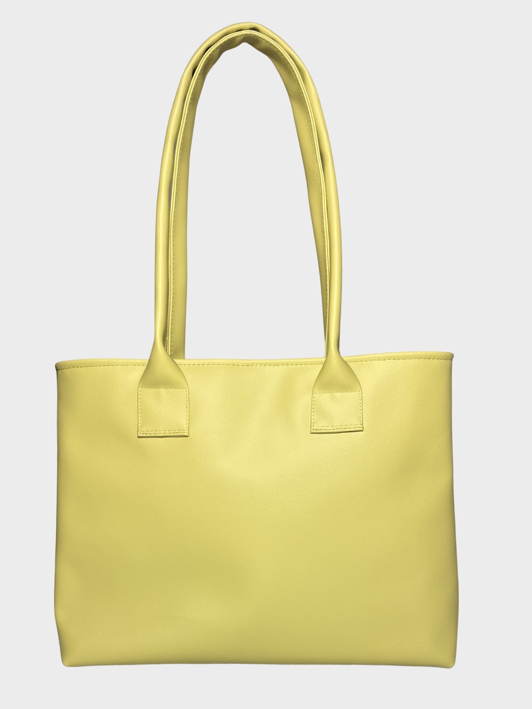 Olive Mist Vegan Leather Tote Bag