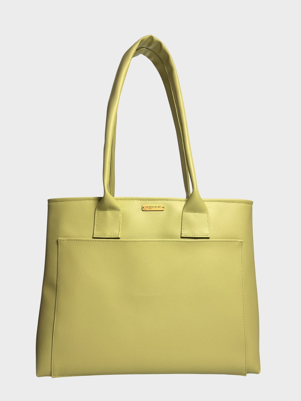 Olive Mist Vegan Leather Tote Bag